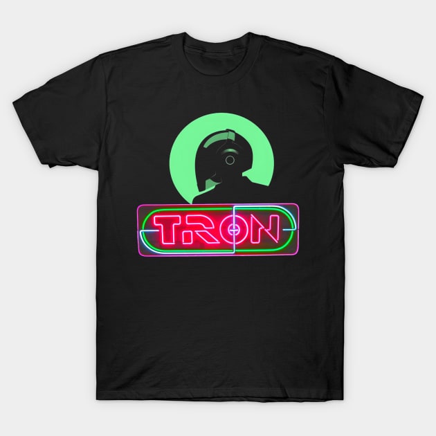 Tron t-shirt T-Shirt by San9 pujan99a